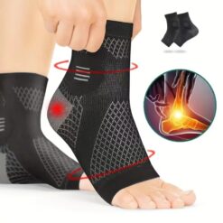 2Pcs Ankle Compression Socks